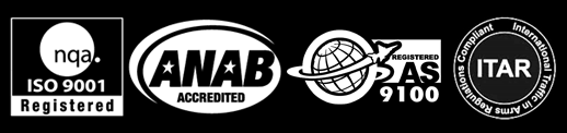 ISO 9001 Registered / ANAB Accredited