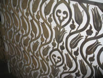 Modern floral art with waterjet Cutting