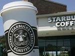 Aluminum Logo Sign for Starbucks Coffee - Retail Signage by MILCO Waterjet, in Orange County, Southern California