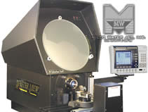 MILCO Wire EDM & Waterjet - Quality Control - Optical Comparator - Waterjet Cutting Measuring equipment